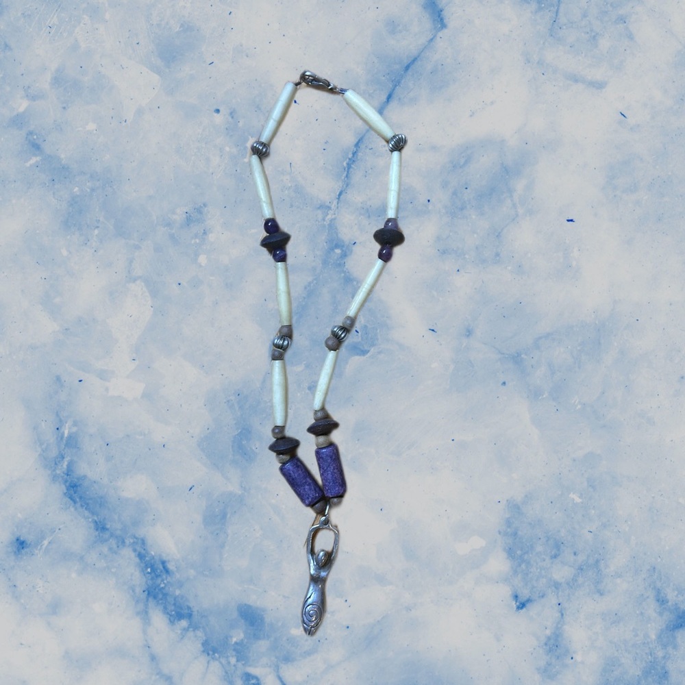 Divine feminine pendant necklace